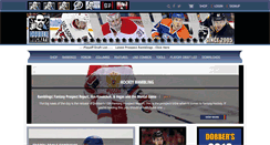 Desktop Screenshot of dobberhockey.com