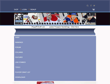 Tablet Screenshot of dobberhockey.com